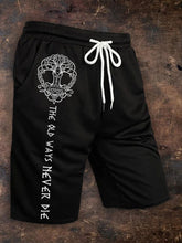 Miners Viking inspirierte Print Shorts